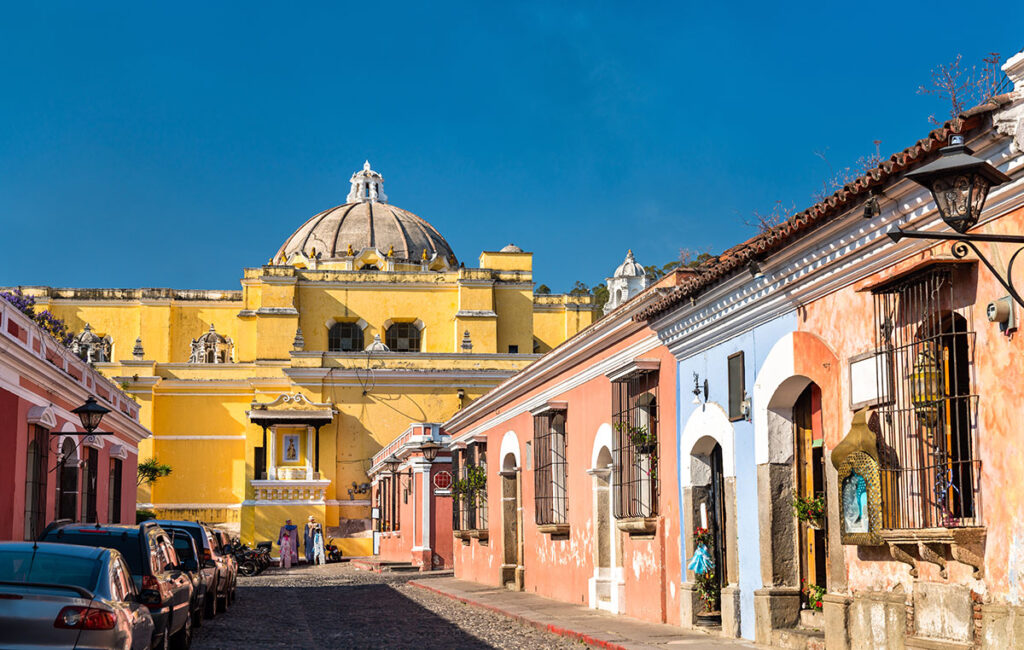 town in central america